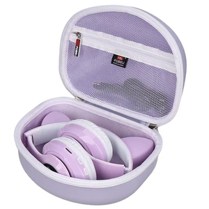 Hard Case for iClever/for ONITOO/for TCJJ/for LOBKIN/for KERHAND/for IFECCO Cat Ear Kids Bluetooth Headphones (Purple, Case Only) Hard Case for iClever/for ONITOO/for TCJJ/for LOBKIN/for KERHAND/for IFECCO Cat Ear Kids Bluetooth Headphones (Purple, Case Only)
