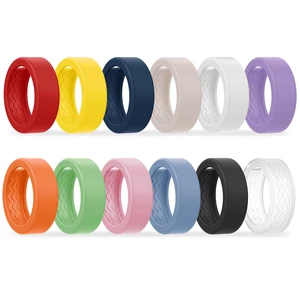 12 Pack Cover Compatible with Oura Ring 5, Ultra-Thin Soft Silicone Anti-Slip Wave Texture Protector Case, Support Charging with Cover on, Anti-Scratch Ring Guard for Working Out Gym 12 Pack Cover Compatible with Oura Ring 5, Ultra-Thin Soft Silicone Anti-Slip Wave Texture Protector Case, Support Charging with Cover on, Anti-Scratch Ring Guard for Working Out Gym