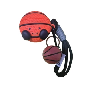Earbuds Case for AirPods 4 for Boy Men,Funny Creative Basketball Design Silicone Headphone Cover with Spherical Keychain for Airpods 4th Generation Earbuds Case for AirPods 4 for Boy Men,Funny Creative Basketball Design Silicone Headphone Cover with Spherical Keychain for Airpods 4th Generation