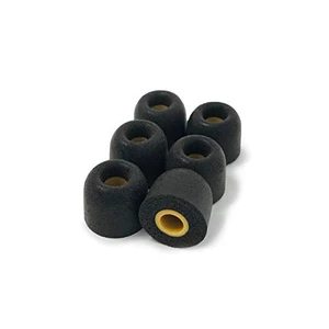 Memory Foam Earbud Tips, Universal Replacement Foam Tips for Ear Plugs, Compatible with Flares Jet earphones and earHD, Medium, 3 Pairs Memory Foam Earbud Tips, Universal Replacement Foam Tips for Ear Plugs, Compatible with Flares Jet earphones and earHD, Medium, 3 Pairs