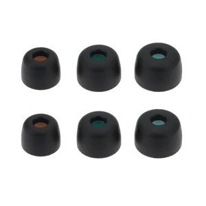 3 Pairs Wireless Earphones Black Memory Sponge Earplug Cover Compatible with B&O Beoplay EX EQ E8 3 Pairs Wireless Earphones Black Memory Sponge Earplug Cover Compatible with B&O Beoplay EX EQ E8
