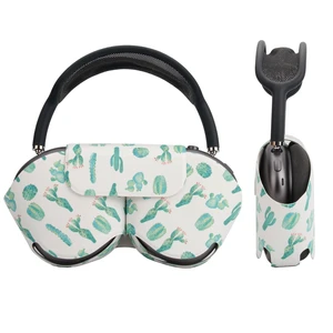 Smart Case Holder for AirPods Max - Sleep Mode Compatible, Anti-Dust and Scrapes, Replacement AirPods Max Headphone Sleeve Cover Cute Printed Leather Stock Case (Cactus) Smart Case Holder for AirPods Max - Sleep Mode Compatible, Anti-Dust and Scrapes, Replacement AirPods Max Headphone Sleeve Cover Cute Printed Leather Stock Case (Cactus)
