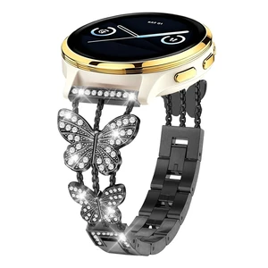 18mm Bling Watch Bands for Garmin Venu 2s Venu 3s Venu 4 (41mm) Vivoactive 4s Vivoactive 3s Forerunner 255S / 255S Music Forerunner 265S, Diamond Watch Bands for Garmin Watch for Women 18mm Bling Watch Bands for Garmin Venu 2s Venu 3s Venu 4 (41mm) Vivoactive 4s Vivoactive 3s Forerunner 255S / 255S Music Forerunner 265S, Diamond Watch Bands for Garmin Watch for Women