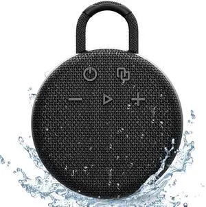 Mini Bluetooth Speaker Bluetooth 5.3 with 6956C Chipset, IPX7 Waterproof, Rubberized Shell, Clip-On Lanyard, Ultra-Portable for Shower, Pool, Teens, Backpack, Gifts (Black) Mini Bluetooth Speaker Bluetooth 5.3 with 6956C Chipset, IPX7 Waterproof, Rubberized Shell, Clip-On Lanyard, Ultra-Portable for Shower, Pool, Teens, Backpack, Gifts (Black)