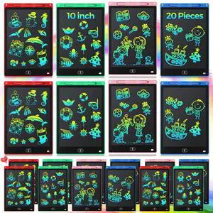 20 Pcs LCD Writing Tablet for Kids 10 Inch Electronic Doodle Board Colorful Screen Doodle Board Erasable Pad Drawing Pad for Kids Toddler 6 Years Old Educational Learning Toy (Black Screen) 20 Pcs LCD Writing Tablet for Kids 10 Inch Electronic Doodle Board Colorful Screen Doodle Board Erasable Pad Drawing Pad for Kids Toddler 6 Years Old Educational Learning Toy (Black Screen)