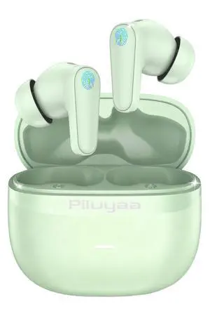 Wireless Earbuds Bluetooth Headphones ANC+ENC Ear Buds with Mic | LED Digital Display Charging Case, IPX7 Waterproof, HIFI Deep Bass Stereo, in-Ear Earphone for iPhone Andriod -Green Wireless Earbuds Bluetooth Headphones ANC+ENC Ear Buds with Mic | LED Digital Display Charging Case, IPX7 Waterproof, HIFI Deep Bass Stereo, in-Ear Earphone for iPhone Andriod -Green