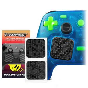 Steam Controller Skin, - Textured Trackpad Protector (Hex - Black) Steam Controller Skin, - Textured Trackpad Protector (Hex - Black)