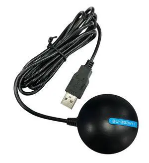 BU-353-W11 GPS GNSS Location Sensor - Black, Made in Taiwan BU-353-W11 GPS GNSS Location Sensor - Black, Made in Taiwan