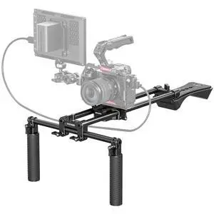 Universal Shoulder Rig Kit, 16"/40cm Extended 15mm Rod Support System Camera Stabilizer for DSLR Camcorder for Filmmaking, Compatible with SmallRig Follow Focus/Lens Support/Matte Box, SR004 Universal Shoulder Rig Kit, 16"/40cm Extended 15mm Rod Support System Camera Stabilizer for DSLR Camcorder for Filmmaking, Compatible with SmallRig Follow Focus/Lens Support/Matte Box, SR004
