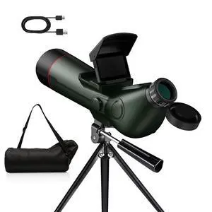 Telescope, Telescope for Adults High Powered, Professional Refractor Auto-Focus Smart Digital Electronic Telescopes with 4K Astrophotography Camera, Dual Screens Spotter, Carry Bag and 32G Card Telescope, Telescope for Adults High Powered, Professional Refractor Auto-Focus Smart Digital Electronic Telescopes with 4K Astrophotography Camera, Dual Screens Spotter, Carry Bag and 32G Card