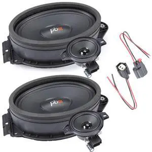 OE69C-GM2-6"x9" 2 Ohm Direct Fit Compatible with GMC OEM Component Speakers Kit / 80Wmrs - 160Wmax - Pair OE69C-GM2-6"x9" 2 Ohm Direct Fit Compatible with GMC OEM Component Speakers Kit / 80Wmrs - 160Wmax - Pair