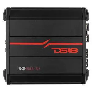 SXE-2000.4D/BK 4-Channel Car Amplifier Class D Full Range 4x 150 Watts RMS @ 4-ohm - Powerful and Compact Amp for Speakers in Car Audio System | Bridgeable Amp 4 Channels 2000 Watts Max Power SXE-2000.4D/BK 4-Channel Car Amplifier Class D Full Range 4x 150 Watts RMS @ 4-ohm - Powerful and Compact Amp for Speakers in Car Audio System | Bridgeable Amp 4 Channels 2000 Watts Max Power