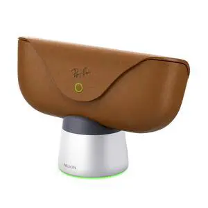 RayDock Charging Stand for Ray-Ban Meta Glasses Case (Gen 1 & 2) | Aluminum, LED Light Charging Dock, Stable Anti-Slip, Smart Glasses Accessories, Display for Home & Office, Silver RayDock Charging Stand for Ray-Ban Meta Glasses Case (Gen 1 & 2) | Aluminum, LED Light Charging Dock, Stable Anti-Slip, Smart Glasses Accessories, Display for Home & Office, Silver