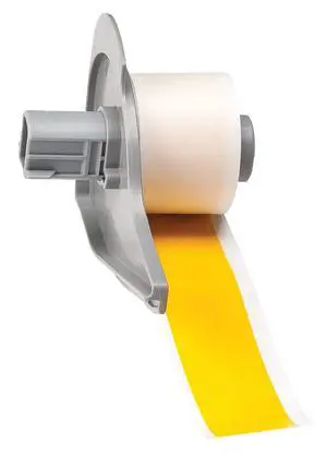 All Weather Permanent Adhesive Vinyl Label Tape for M710 and BMP71 Printers - 1" x 50', Yellow. M7C-1000-595-YL All Weather Permanent Adhesive Vinyl Label Tape for M710 and BMP71 Printers - 1" x 50', Yellow. M7C-1000-595-YL