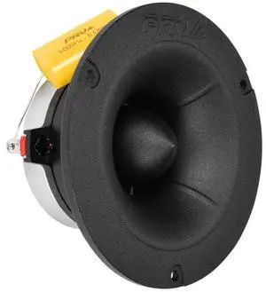 TW500My-Nd Mylar Neodymium 4" Bullet Super Tweeter 8 Ohm 1.25" VC Pro Audio High Frequency Driver 108dB 150 Watts (Single) TW500My-Nd Mylar Neodymium 4" Bullet Super Tweeter 8 Ohm 1.25" VC Pro Audio High Frequency Driver 108dB 150 Watts (Single)