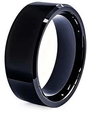 RFID Rewritable Ring RFID Dual Frequency Ring Black US#6 | RFID Ring, 13.56MHz CUID&125KHz T5577 Access Key Cards in One Ring, Ceramic Smart Finger Ring Wear for Men or Women RFID Rewritable Ring RFID Dual Frequency Ring Black US#6 | RFID Ring, 13.56MHz CUID&125KHz T5577 Access Key Cards in One Ring, Ceramic Smart Finger Ring Wear for Men or Women