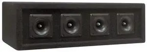 Pro 4 Way DJ Speaker System, 300 Watt Power, 150 RMS, Four 3 Inch Horn Piezo Tweeters, 8 Ohm Impedance, Full Range Audio Reproduction, Black Carpeted Finish Pro 4 Way DJ Speaker System, 300 Watt Power, 150 RMS, Four 3 Inch Horn Piezo Tweeters, 8 Ohm Impedance, Full Range Audio Reproduction, Black Carpeted Finish