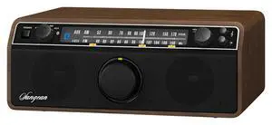 WR-12BT AM/FM/Bluetooth/AUX-In Stereo Analog Wooden Cabinet Radio (Dark Walnut) WR-12BT AM/FM/Bluetooth/AUX-In Stereo Analog Wooden Cabinet Radio (Dark Walnut)
