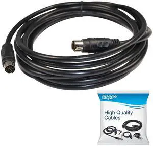 9-pin Male to 9-pin Male (M/M) Audio Input Cable Compatible with Bose 302580-1001 Replacement for Lifestyle 135 235 48 T10 V20; CineMate 130; SoundTouch 130 9-pin Male to 9-pin Male (M/M) Audio Input Cable Compatible with Bose 302580-1001 Replacement for Lifestyle 135 235 48 T10 V20; CineMate 130; SoundTouch 130