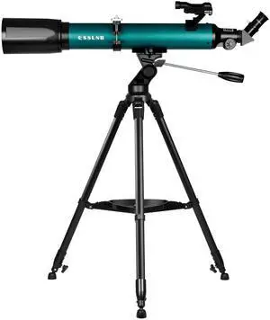 Telescope, 80mm Aperture 700mm Astronomy Refractor Telescope for Adults Beginners, High Transmission Travel Professional Telescope with Stargazing App Wireless Remote Phone Adapter (70080G) Telescope, 80mm Aperture 700mm Astronomy Refractor Telescope for Adults Beginners, High Transmission Travel Professional Telescope with Stargazing App Wireless Remote Phone Adapter (70080G)
