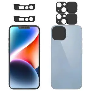 Privacy Cover Compatible for iPhone 14 /iPhone 14 Plus Front Camera Cover,Protect Privacy and Security But Not Affect Facial Recognition(2Pack) Privacy Cover Compatible for iPhone 14 /iPhone 14 Plus Front Camera Cover,Protect Privacy and Security But Not Affect Facial Recognition(2Pack)