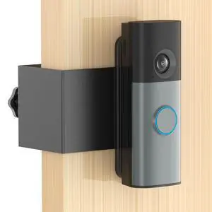 Anti-Theft Doorbell Mount for Battery Doorbell/Plus/Pro(2026 Model) | No-Drill Doorbell Camera Bracket for Apartment Door, No Front Cover, Renter Friendly, Easy to install, Accessories for Home Anti-Theft Doorbell Mount for Battery Doorbell/Plus/Pro(2026 Model) | No-Drill Doorbell Camera Bracket for Apartment Door, No Front Cover, Renter Friendly, Easy to install, Accessories for Home