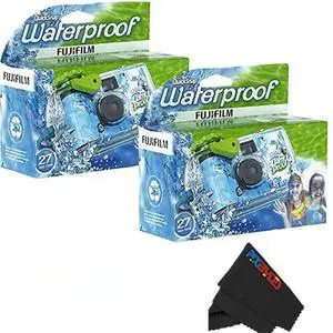 QuickSnap Waterproof 35mm Single Use Camera with Bonus Microfiber Cleaning Cloth QuickSnap Waterproof 35mm Single Use Camera with Bonus Microfiber Cleaning Cloth