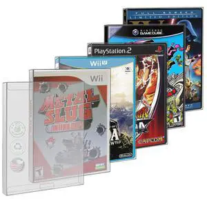 20 Pack Video Game Protector Case Compatible with: PS2 | WII - WII U | Gamecube | Xbox & DVD Standard Case | Acid Free Protective Sleeve 20 Pack Video Game Protector Case Compatible with: PS2 | WII - WII U | Gamecube | Xbox & DVD Standard Case | Acid Free Protective Sleeve