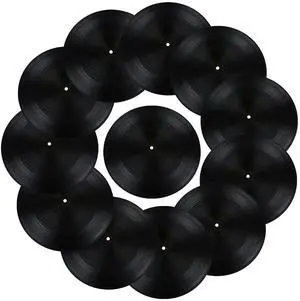 24 Pcs 12Inch Blank Records Vintage Fake Records Decorations Discs Hip Hop Rock 70s 80s 90s Retro Decor for Home Studio Room Wall Aesthetic 24 Pcs 12Inch Blank Records Vintage Fake Records Decorations Discs Hip Hop Rock 70s 80s 90s Retro Decor for Home Studio Room Wall Aesthetic