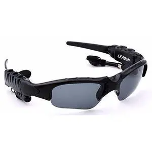 Wireless Bluetooth MP3 Polarized Lenses Music Sunglasses V4.1 Stereo Handfree Headphone for iPhone Samsung Most Smartphone or PC (Black) Wireless Bluetooth MP3 Polarized Lenses Music Sunglasses V4.1 Stereo Handfree Headphone for iPhone Samsung Most Smartphone or PC (Black)