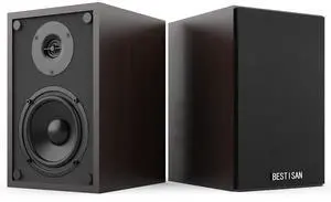 Bluetooth Bookshelf Turntable Speakers | Record Player Speakers with RCA Input, Sub Out Port for BESTISNA SW65C/ SW65D Subwoofer,4 Inch Woofer, SR04F-01 Bluetooth Bookshelf Turntable Speakers | Record Player Speakers with RCA Input, Sub Out Port for BESTISNA SW65C/ SW65D Subwoofer,4 Inch Woofer, SR04F-01
