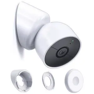 Magnetic Wall Mount Compatible with Google Nest Cam Outdoor (Wired, 2nd Gen) and Outdoor or Indoor, Battery, 4 Installation Methods, Nest Camera Replacement Angled Mount, Nest Cam Desk Stand Magnetic Wall Mount Compatible with Google Nest Cam Outdoor (Wired, 2nd Gen) and Outdoor or Indoor, Battery, 4 Installation Methods, Nest Camera Replacement Angled Mount, Nest Cam Desk Stand