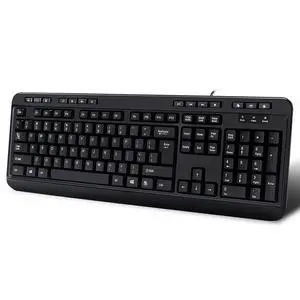 AKB-132HB Multimedia USB Keyboard with 3 Hubs, Black AKB-132HB Multimedia USB Keyboard with 3 Hubs, Black