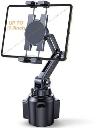 Cup Holder Tablet Holder for car, Adjustable Long Neck car Cup iPad Holder MountSuper Stable iPad Cup Holder car Mount for All 4.7"-12.9" Apple Samsung Galaxy Tab Cup Holder Tablet Holder for car, Adjustable Long Neck car Cup iPad Holder MountSuper Stable iPad Cup Holder car Mount for All 4.7"-12.9" Apple Samsung Galaxy Tab