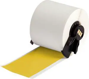 All Weather Permanent Adhesive Vinyl Label Tape for M610, M611, M710, BMP61, and BMP71 Printers - 2" x 50', Yellow. M6C-2000-595-YL All Weather Permanent Adhesive Vinyl Label Tape for M610, M611, M710, BMP61, and BMP71 Printers - 2" x 50', Yellow. M6C-2000-595-YL