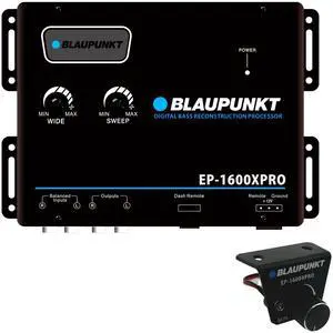EP-1600XPRO Digital Bass Enhancer Processor - Digital Sound Restoration, Maximizer & Reproducer - Car Audio Booster - Black EP-1600XPRO Digital Bass Enhancer Processor - Digital Sound Restoration, Maximizer & Reproducer - Car Audio Booster - Black