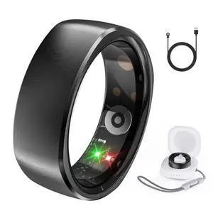 Smart Ring for Men Women Health Tracker with Heart Rate, Blood Oxygen, Blood Pressure, Sleep Monitoring, Fitness Step Tracking, IP69 Waterproof Rings for iPhone and Android,Up to 7-Day Battery Size 13 Smart Ring for Men Women Health Tracker with Heart Rate, Blood Oxygen, Blood Pressure, Sleep Monitoring, Fitness Step Tracking, IP69 Waterproof Rings for iPhone and Android,Up to 7-Day Battery Size 13