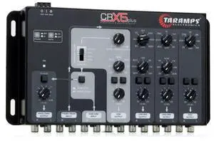 Five-Way Electronic Car Audio Crossover System,Black,CRX5 Five-Way Electronic Car Audio Crossover System,Black,CRX5