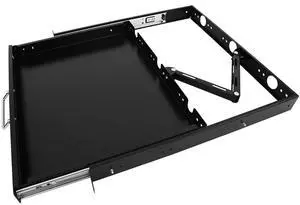 1U Rack Mount Sliding Keyboard Tray Cantilever for Server Data Network Rack | Properly Sized 1U Rack Mount Sliding Keyboard Tray Cantilever for Server Data Network Rack | Properly Sized