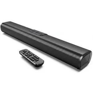 80W 23.6" Sound Bar for Smart TV with HDMI ARC & Bluetooth 5.0 | Opt/AUX/USB inputs, DSP 3 EQ, adjustable bass/treble. Wall mountable. Fits PC, gaming, projector 80W 23.6" Sound Bar for Smart TV with HDMI ARC & Bluetooth 5.0 | Opt/AUX/USB inputs, DSP 3 EQ, adjustable bass/treble. Wall mountable. Fits PC, gaming, projector