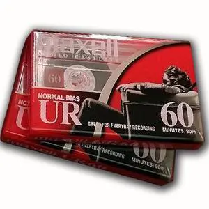Audio Cassette - Blank Media, Cassette, Red, 60 Min, Pack of 10 Audio Cassette - Blank Media, Cassette, Red, 60 Min, Pack of 10