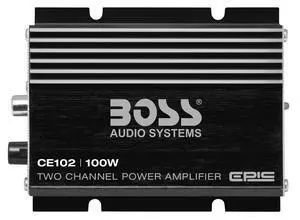 CE102 2 Channel Car Amplifier, High/Low Pass Crossover CE102 2 Channel Car Amplifier, High/Low Pass Crossover