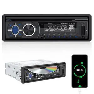 Single Din Car Radio CD Player,Car DVD Player with Bluetooth Hands-Free Calling Car Stereo MP3 Car Player Car Audio Receivers with AM/FM Radio,VCD,DVD,USB/SD Card/AUX-in MP3 Single Din Car Radio CD Player,Car DVD Player with Bluetooth Hands-Free Calling Car Stereo MP3 Car Player Car Audio Receivers with AM/FM Radio,VCD,DVD,USB/SD Card/AUX-in MP3