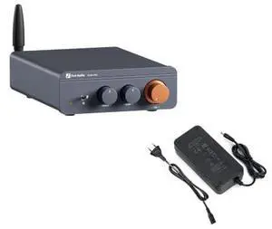 48V 5A Power Adapter Supply and BT20A Pro 300W x2 TPA3255 Bluetooth 5.0 Home Audio Stereo 2 Channel Amplifier 48V 5A Power Adapter Supply and BT20A Pro 300W x2 TPA3255 Bluetooth 5.0 Home Audio Stereo 2 Channel Amplifier