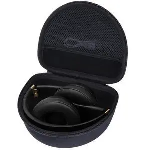 Case for Beats Solo 4/Studio Pro/Solo3/Studio3 On-Ear Headphones | Solo Pro Headphone Case, Hard Shell Shockproof, Mesh Bag Organizer, Lightweight Travel Case for Beats Solo 4/Studio Pro/Solo3/Studio3 On-Ear Headphones | Solo Pro Headphone Case, Hard Shell Shockproof, Mesh Bag Organizer, Lightweight Travel