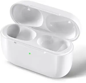 Wireless Charging Case Replacement Compatible with AirPod Pro 3,Air Pod Pro 3 Charger Case with Bluetooth Pairing Function,Type-C Charging,White Wireless Charging Case Replacement Compatible with AirPod Pro 3,Air Pod Pro 3 Charger Case with Bluetooth Pairing Function,Type-C Charging,White