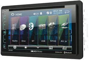 VR-65B Double-DIN Bluetooth DVD/CD/AM/FM in-Dash Car Stereo with 6.2" Smart Sense Screen VR-65B Double-DIN Bluetooth DVD/CD/AM/FM in-Dash Car Stereo with 6.2" Smart Sense Screen