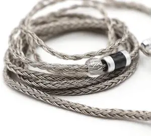 Tripowin Zonie 16 Core Silver Plated IEM Cable, MMCX, 3.5mm Plug | 1.25m SPC in Ear Monitor Wire, Earphone Upgraded Cords for 7HZ Timeless AE TINHIFI T2 PRO T3 T4, Grey Tripowin Zonie 16 Core Silver Plated IEM Cable, MMCX, 3.5mm Plug | 1.25m SPC in Ear Monitor Wire, Earphone Upgraded Cords for 7HZ Timeless AE TINHIFI T2 PRO T3 T4, Grey