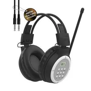 A1 AM FM Radio Headphones 2*AA Battery Operated ((Not Included) | Over Ear Headphone with Radio Bulit In, Best Reception, Comfortable Wear, Easy to Use Gifts for Seniors A1 AM FM Radio Headphones 2*AA Battery Operated ((Not Included) | Over Ear Headphone with Radio Bulit In, Best Reception, Comfortable Wear, Easy to Use Gifts for Seniors