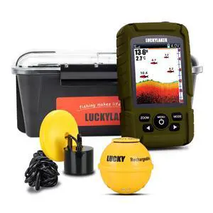 Wireless Handheld Fish Finders Boat Wired Transducer Fishing Finder Sensor Sonar Waterproof Portable Depth Finders for Ice Fishing Sea Fishing Kayak Wireless Handheld Fish Finders Boat Wired Transducer Fishing Finder Sensor Sonar Waterproof Portable Depth Finders for Ice Fishing Sea Fishing Kayak
